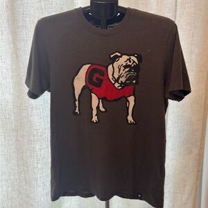 Charcoal Grey Georgia Bulldog Graphic T-Shirt size Small